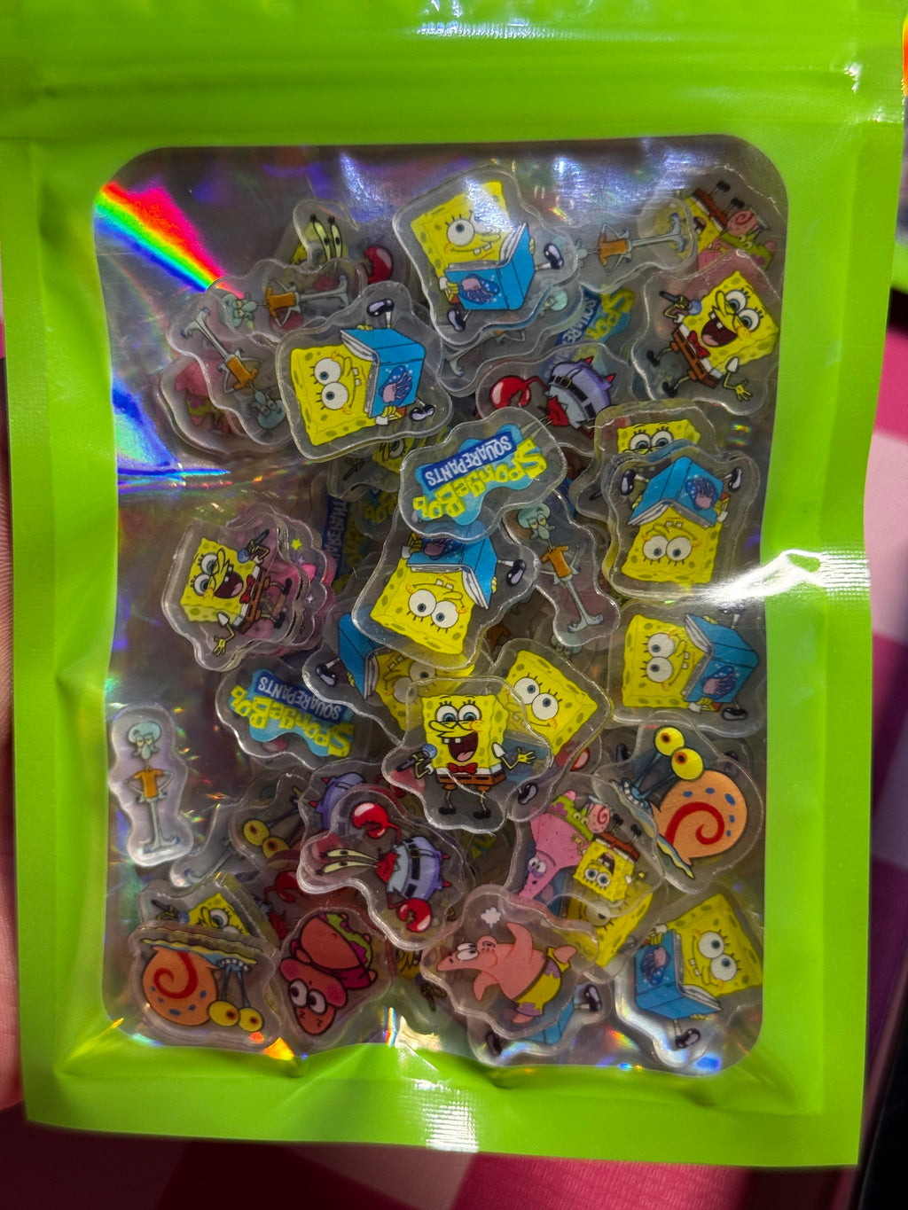 SpongeBob Mini Flat-back Acrylics