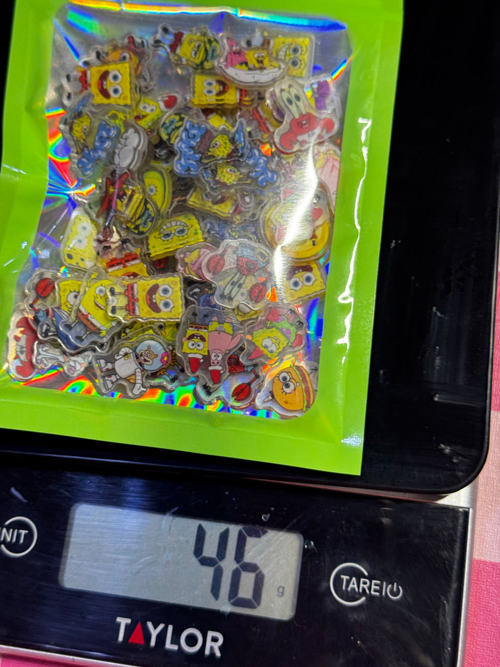 SpongeBob Mini Flat-back Acrylics