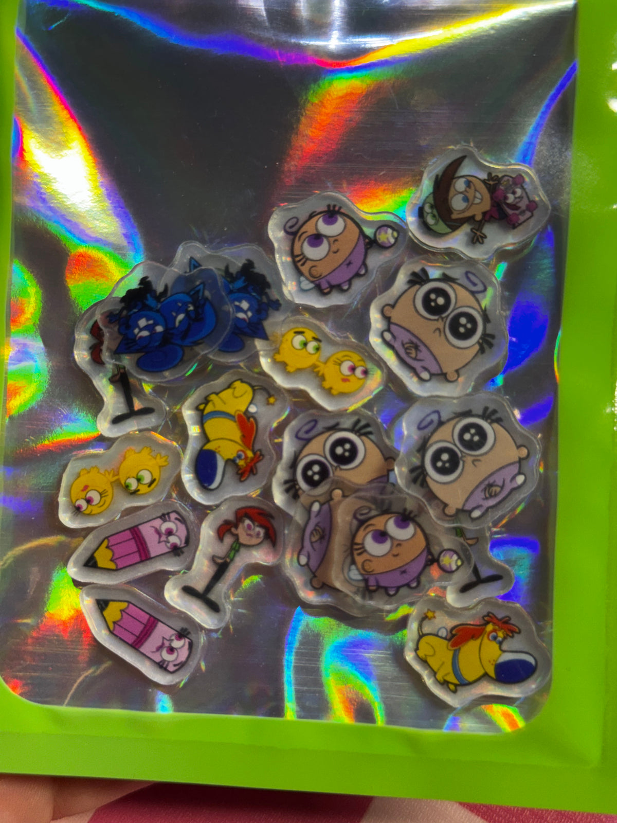 Fairly Odd Parent Mini Flat-back Acrylics