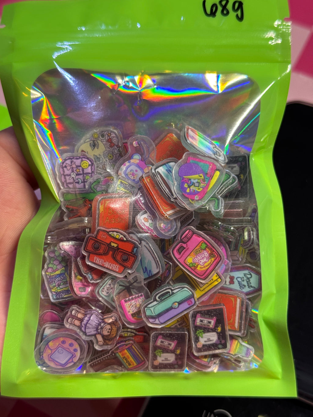 Nostalgic Mini Flat-back Acrylics