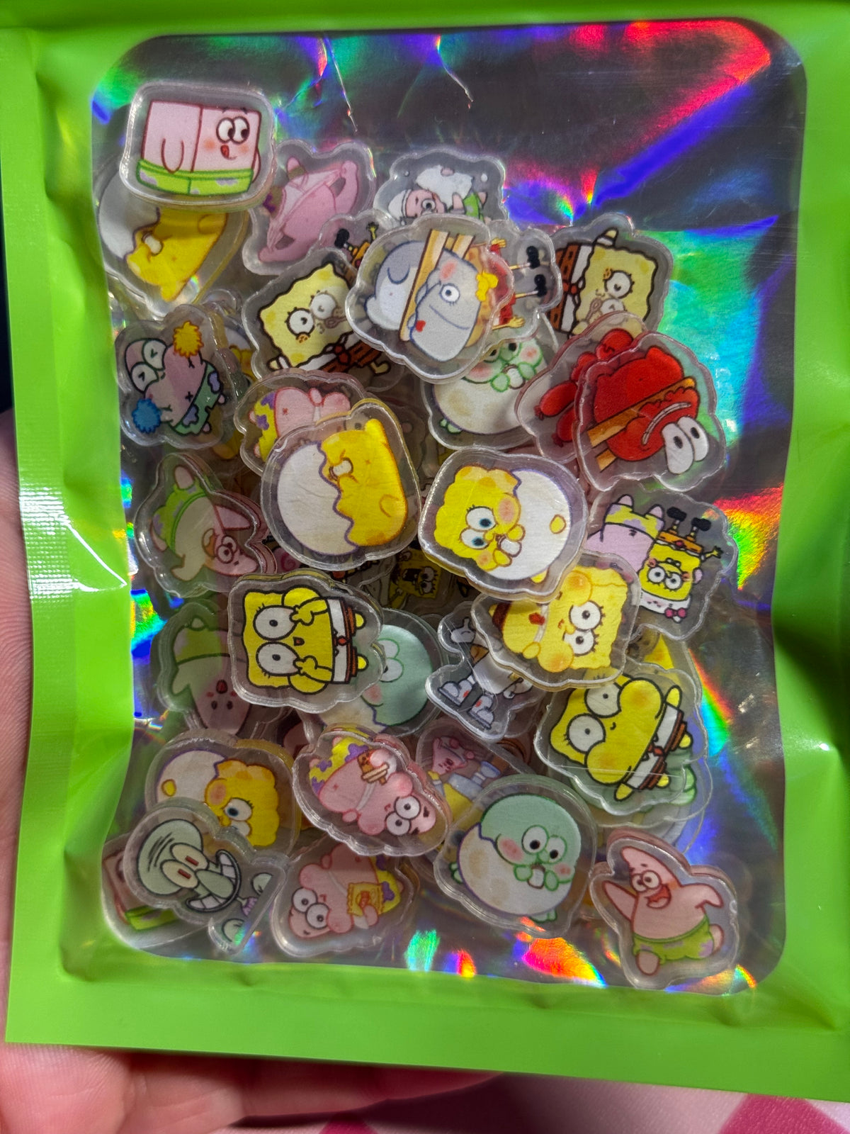 SpongeBob Mini Flat-back Acrylics