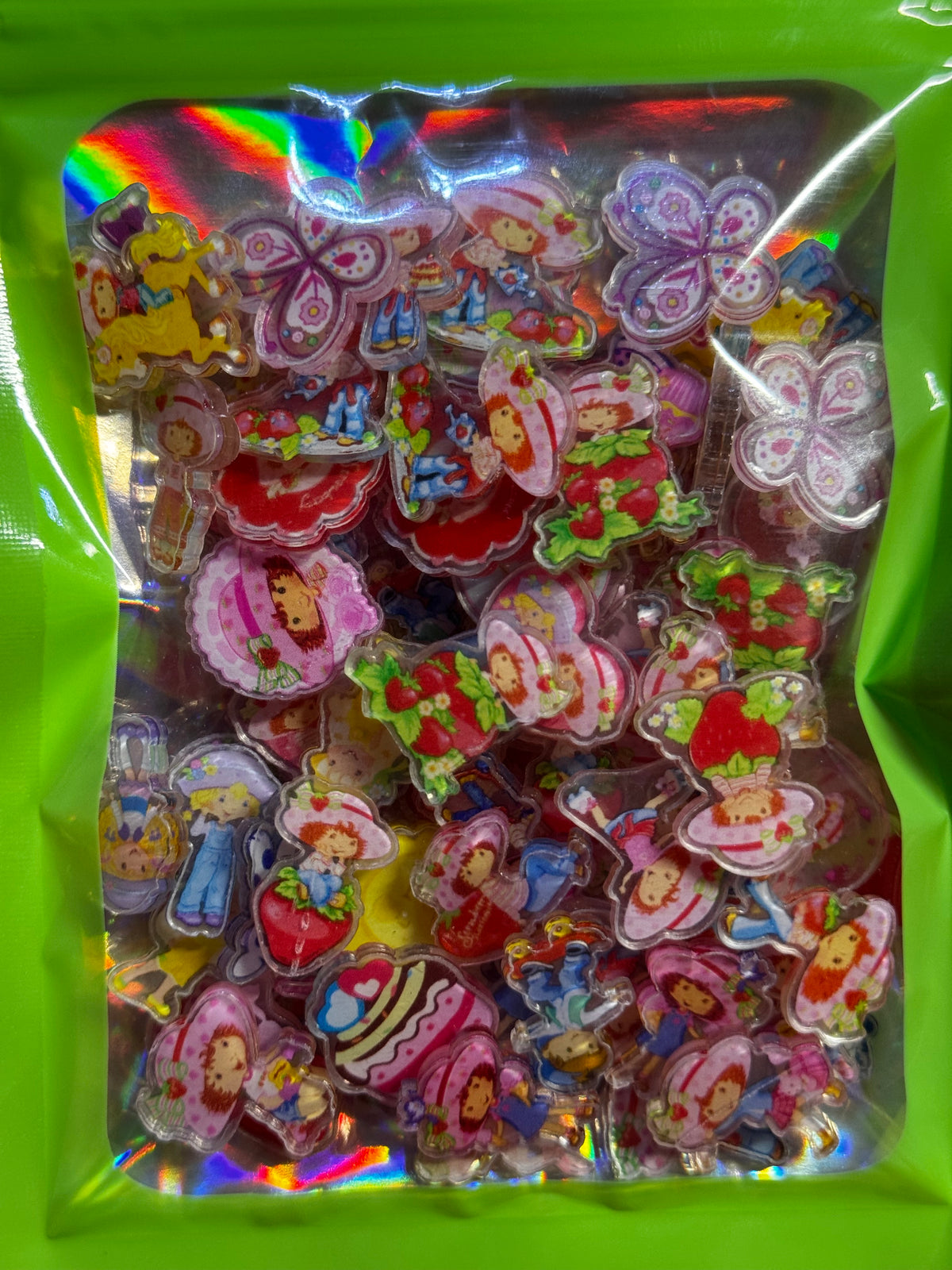 Strawberry Shortcake Mini Flat-back Acrylics