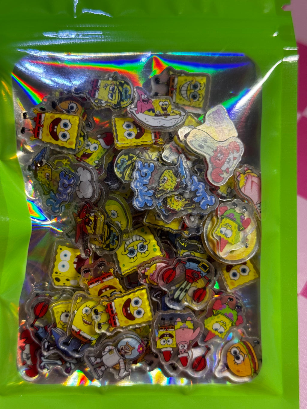 SpongeBob Mini Flat-back Acrylics