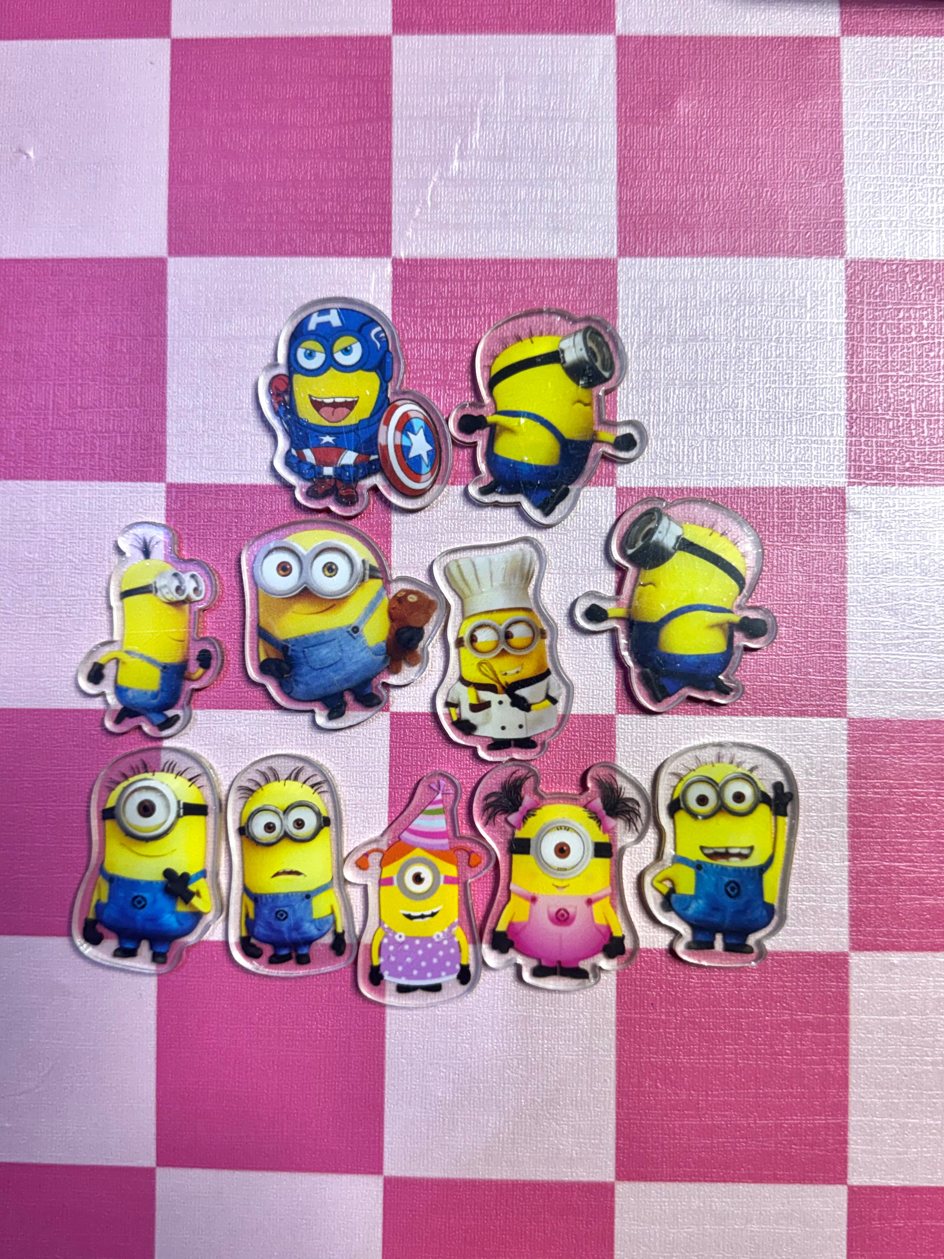 Minions Flat-back Acrylics